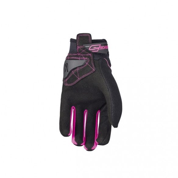 Guante Five Globe Woman Negro/Rosa
